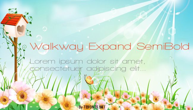 Walkway Expand SemiBold example